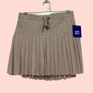 JoyLab Tan Pleated Skort